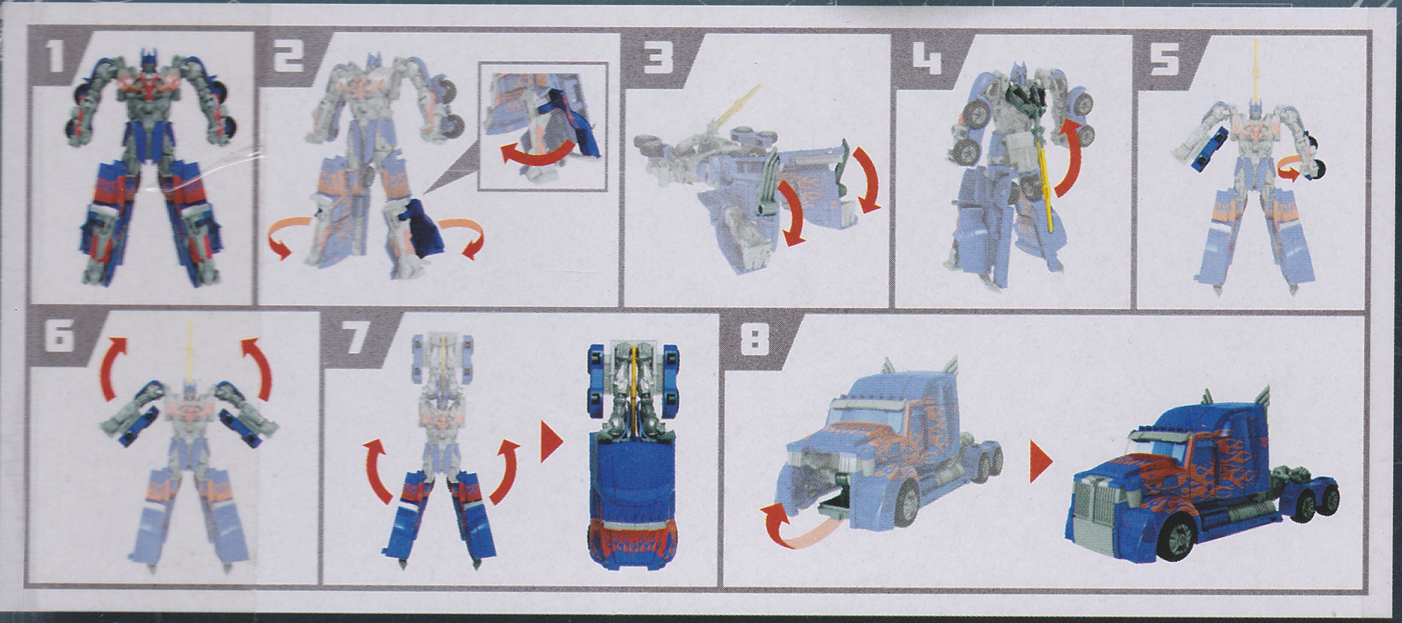 optimus prime hasbro toy instructions